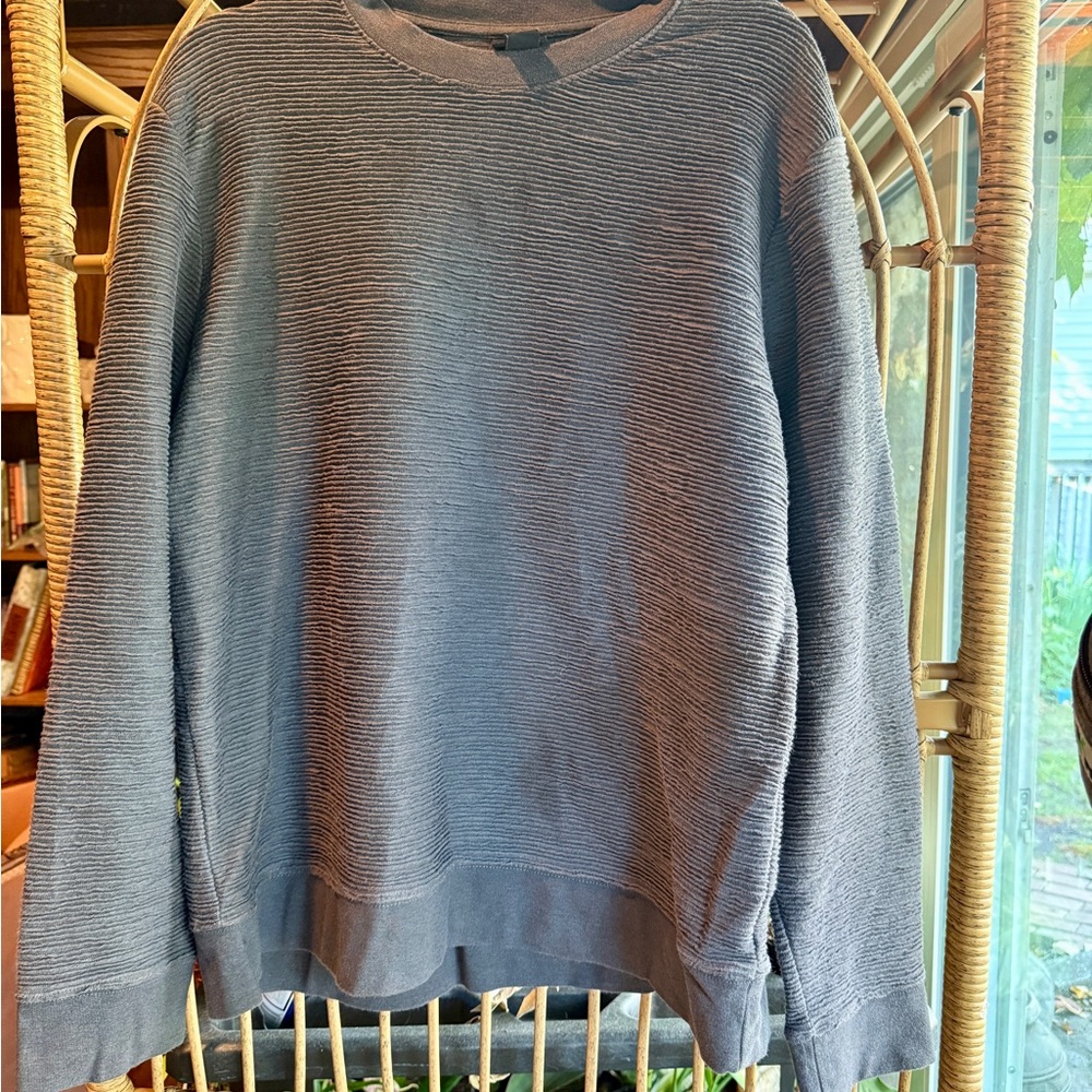 H&M Dark Gray Ribbed Top